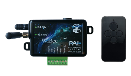 בקר סלולרי חכם לפתיחת שערים WiBee ללא סים