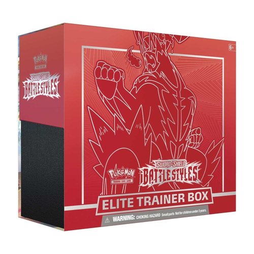 מארז פוקימון Pokémon TCG: Sword & Shield - Battle Styles - Elite Trainer Box