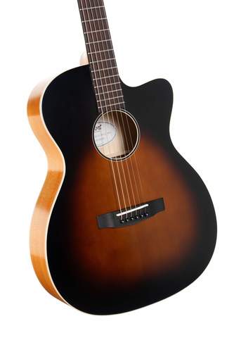 גיטרה אקוסטית מוגברת + נרתיק CORT CORE-OC Maple BBSG w/Bag