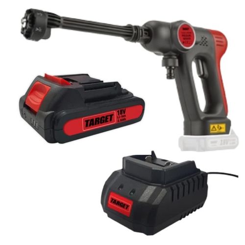 אקדח שטיפה גרניק נייד נטען 18V + סוללה 2 אמפר + מטען מהיר CPW1800 T13551 טרגט TARGET