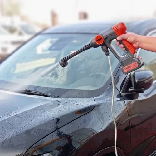 אקדח שטיפה גרניק נייד נטען 18V + סוללה 2 אמפר + מטען מהיר CPW1800 T13551 טרגט TARGET