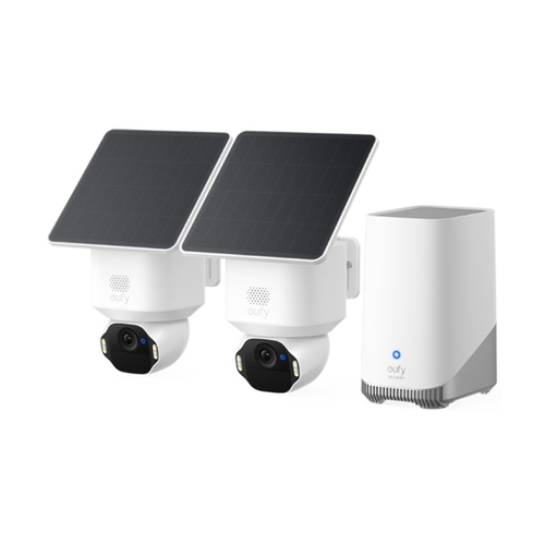ערכת מצלמות לאבטחת חוץ חכמה eufy SoloCam E42 2+1 kit 4K