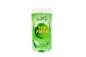 טופ פייבר TOP FIBER | אבקת סיבים תזונתיים | תוסף תזונה | מכיל 400 גרם | פרווה |
