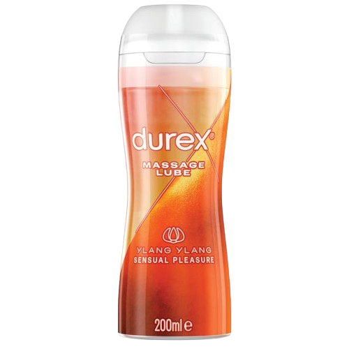 ג'ל סיכוך | Durex Play 2 In 1 | בנפח 200 מ''ל | מועשר בתמצית פרחי יילנג יילנג