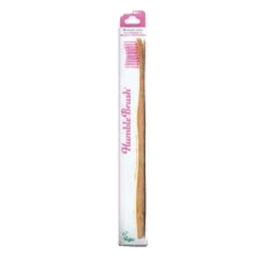 מברשת שיניים מבמבוק | SOFT סגול| Humble Brush