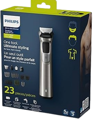 מכשיר עיצוב וטיפוח רב-תכליתי | PHILIPS Multigroom 7900 | מכיל 23 ראשים שונים |
