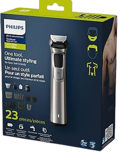 מכשיר עיצוב וטיפוח רב-תכליתי | PHILIPS Multigroom 7900 | מכיל 23 ראשים שונים |
