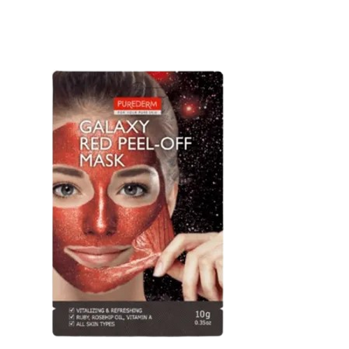 מסכת פילינג מתקלפת בצבע אדום | GALAXY MASK |