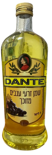 שמן ענבים מזוכך | מכיל 1 ליטר | DANTE |