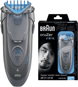 מכונת גילוח נטענת | Cruzer 6 Face | יבש/רטוב | בראון - Braun