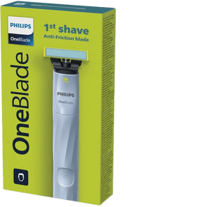 מכשיר לגילוח הראשון שלך | מותאם לעור רגיש | PHILIPS | ONE BLADE | 1st Shave | Anti-Friction blade