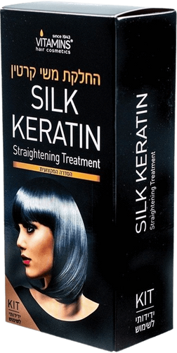 החלקת שיער ביתית | משי קרטין | Silk Keratin | סילק קרטין