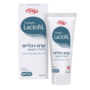 לקטופיל קרם רגליים משקם | מכיל 75 גרם | כצט - LACTOFIL