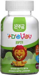 טפטפים פלוס | רגיעון | בטעם פירות | 60 יחידות | כשר פרווה | כצט | CTS |