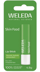 שפתון לחות לשפתיים | סקין פוד | וולדה | 4.8 גרם | WALEDA | Skin Food