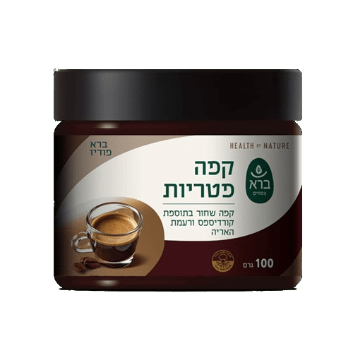 אבקה להכנת קפה פטריות | 100 גרם | ברא | BARA | Mashroom Coffee Powder |