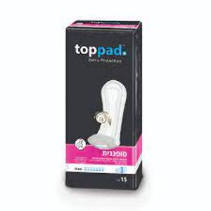 טופ פד | סופגנית מקסי | 15 יחידות | TOP PAD EXTRA PROTECTION MAXI