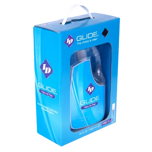 ID Glide ג'ל סיכוך על בסיס מים עם משאבה 1900 מ"ל | אביזרי מין