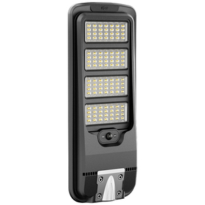 תאורת רחוב סולארית 400W מקצועית 6500K שחור Liper Astra