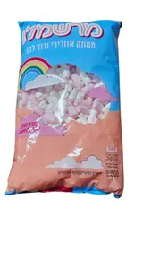 מרשמלו ממתק אוורירי ורוד לבן