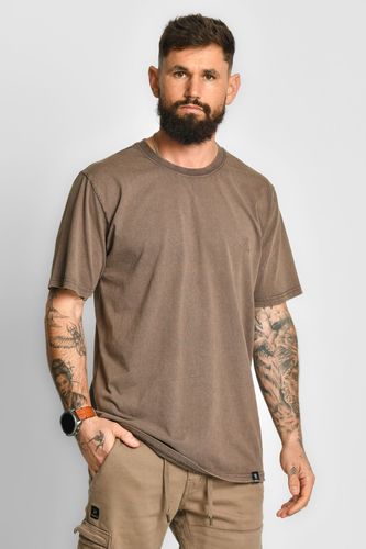 Redback Washed T-shirt / Washed Brown