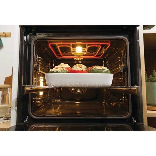 תנור בנוי פירוליטי 77 ליטר Gorenje OP84BG Essential Line זכוכית שחורה