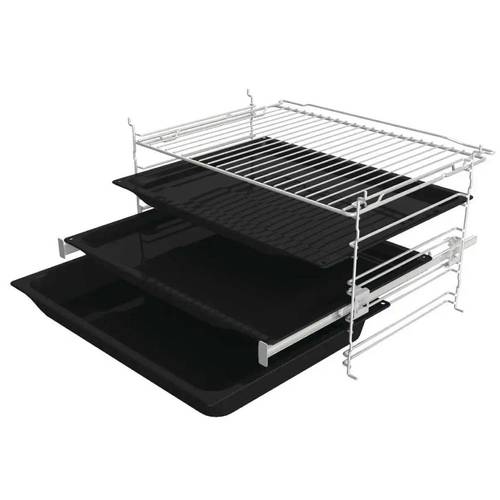 תנור בנוי פירוליטי 77 ליטר Gorenje OP84BG Essential Line זכוכית שחורה