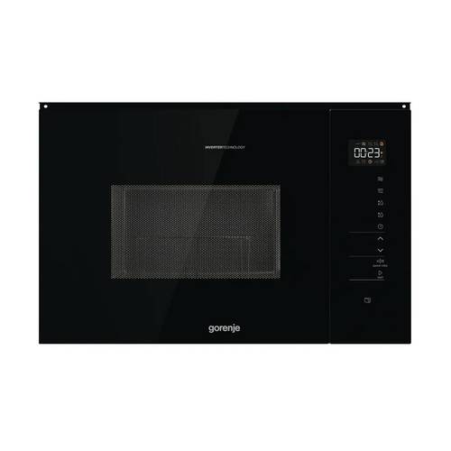 מיקרוגל בנוי משולב גריל 25 ליטר Gorenje BMI251SG3BG Total Black Line