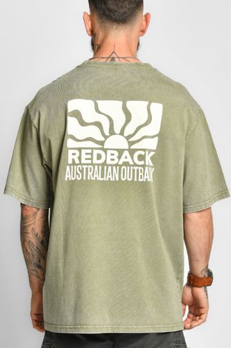 YARRA WASHED PRINT T SHIRT