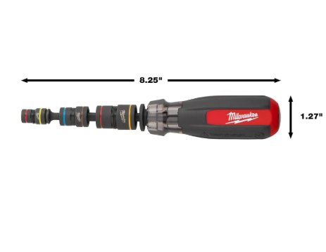 מברג בוקסות רב שימושי Milwaukee 48-22-2921 עם בוקסות מגנטיות SHOCKWAVE Impact Duty