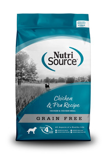 נוטרי סורס עוף ואפונה ללא דגנים לכלב | NutriSource Grain Free Chicken & Pea For Dogs