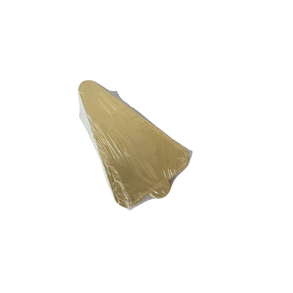 תחתיות זהב משולשות לקינוחים אישיים , 12 יחידות 