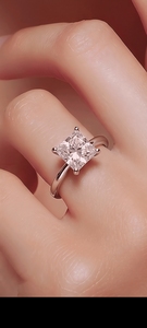 טבעת יהלום פרינסס RDL-0016 1.5CT