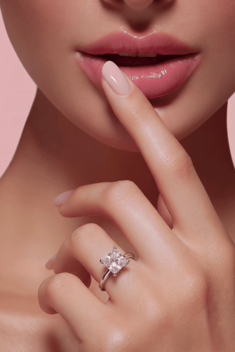 טבעת יהלום פרינסס RDL-0016 1.5CT