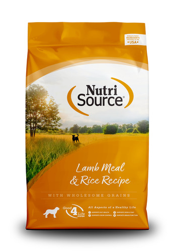 נוטרי סורס כבש ואורז לכלב | NutriSource Adult Lamb & Rice For Dogs