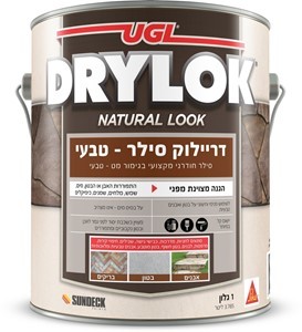 סילר לאבן ובטון מט טבעי DRYLOK - גלון 3.78 ליטר