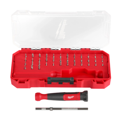 מברג דיוק רב ביטים Milwaukee 48-22-2935 דגם 39-in-1 Precision Multi-Bit Screwdriver 