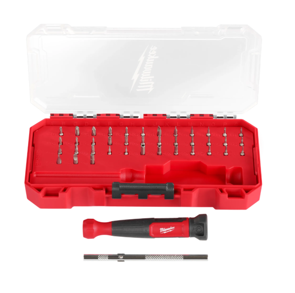 מברג דיוק רב ביטים Milwaukee 48-22-2935 דגם 39-in-1 Precision Multi-Bit Screwdriver