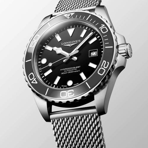 Longines L37884706 Hydroconquest 42MM לונג'ין יבואן רשמי