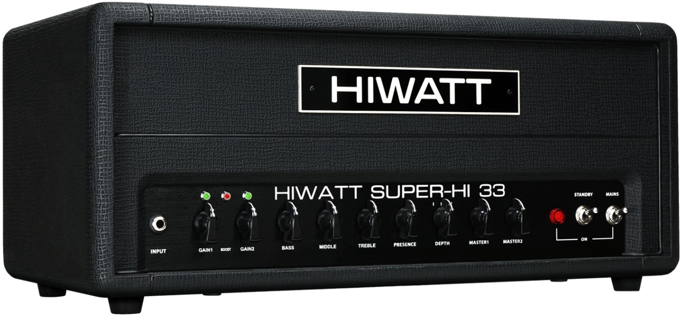 מגבר ראש לגיטרה חשמלית Hiwatt Super-HI 33 Head