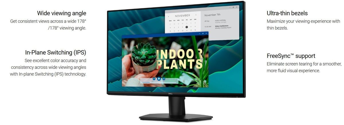 מסך דל 27 אינץ' Dell Monitor SE2726H