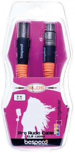 bespeco slfm-300 xlr/xlr mic cable