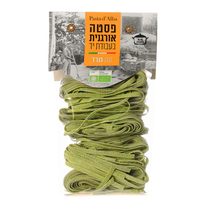 פסטה אורגנית עם תרד  Di Alba בעבודת יד