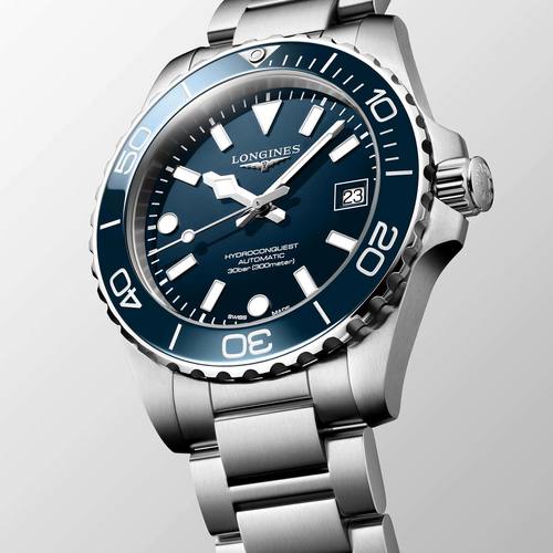 Longines L37794966 Hydroconquest 39MM לונג'ין יבואן רשמי