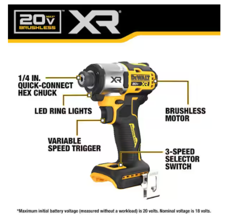 סט כלים נטען מקצועי 20V מברגה+מקדחה+מולטיטול+מסור חרב+2 סוללות 4Ah ומטען+תיק DEWALT