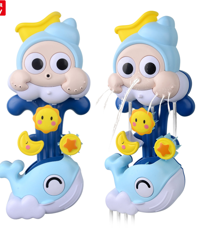לוויתן מתיז מים לאמבטיה Ing Baby