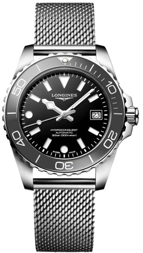 Longines L37794706 Hydroconquest 39MM לונג'ין יבואן רשמי