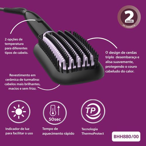 מברשת מחליקה לשיער Philips StyleCare דגם BHH880/00