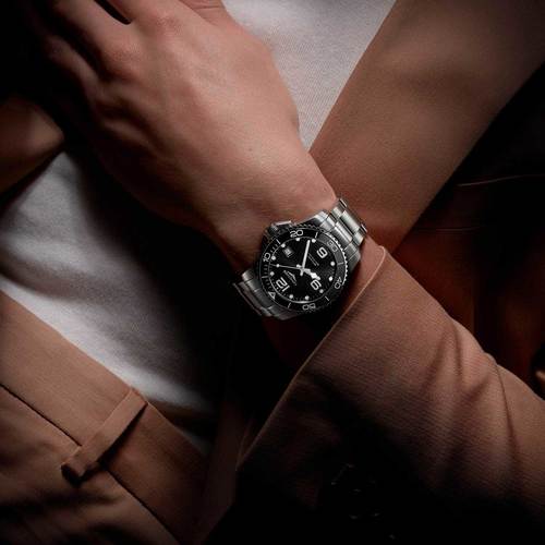 Longines L37814566 Hydroconquest 41MM לונג'ין יבואן רשמי