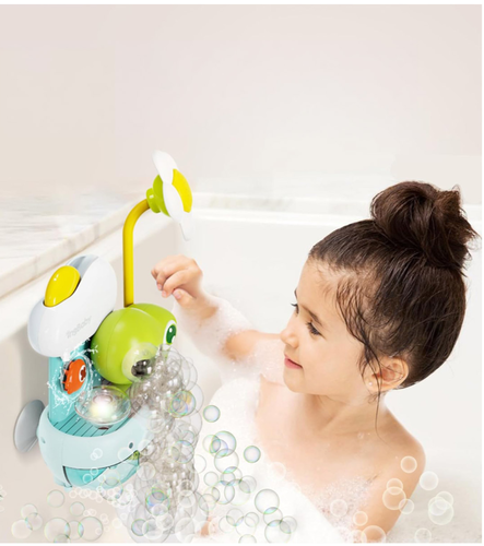 מקלחון דינוזאור נושף בועות לאמבטיה Ing Baby